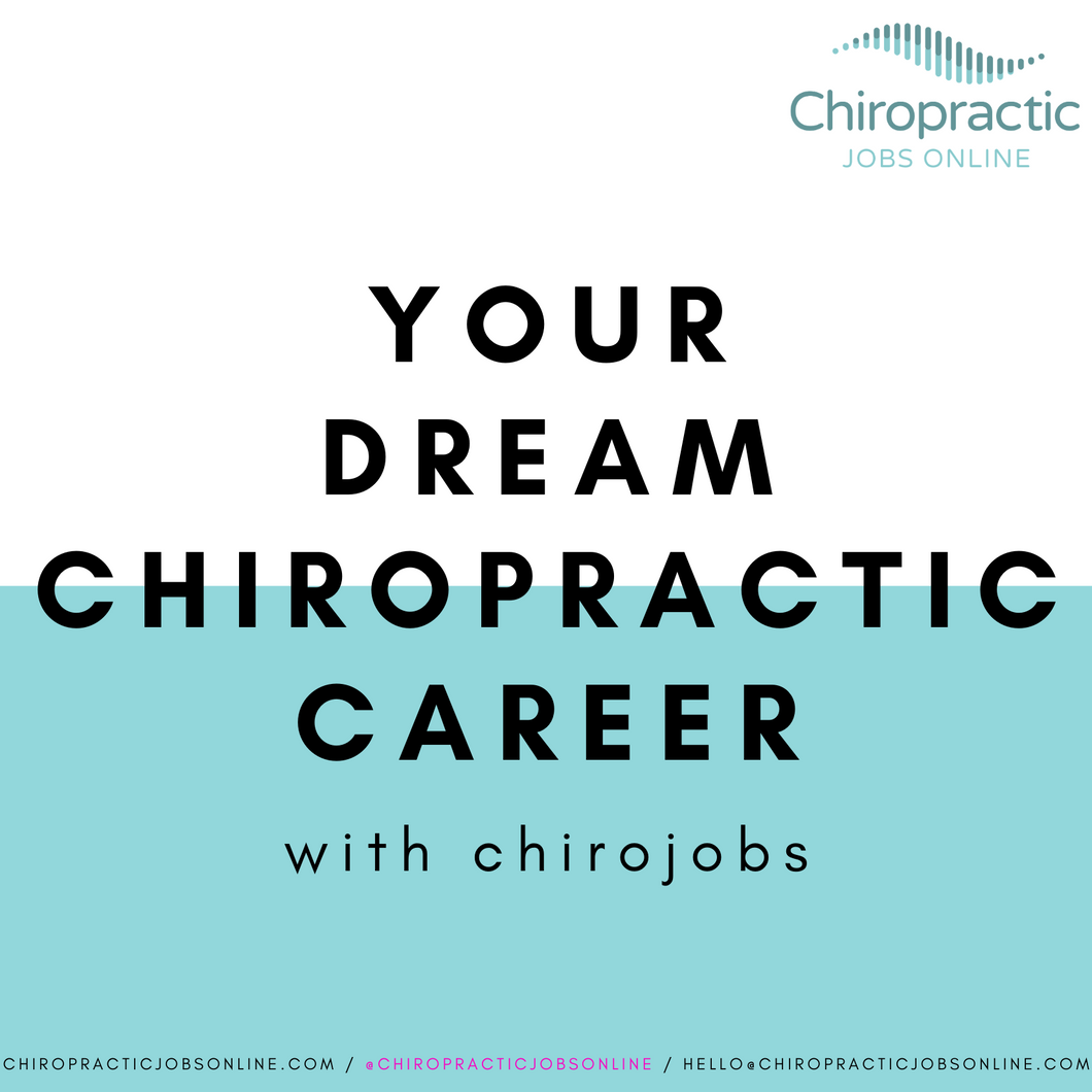 Your Dream Chiropractic Career