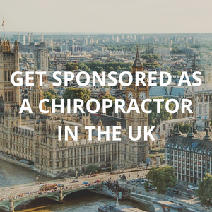 How to get Sponsored as a Chiropractor in the UK